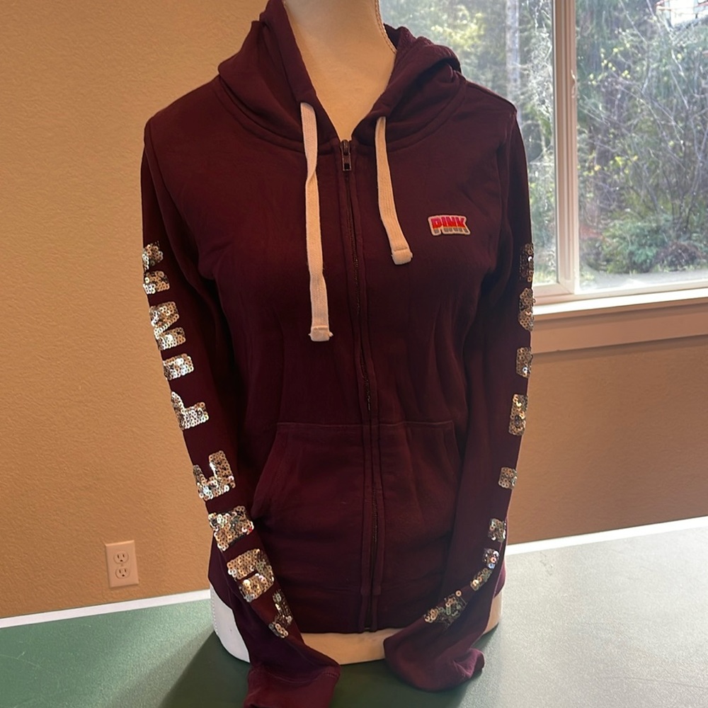Victoria secret zip up hoodie